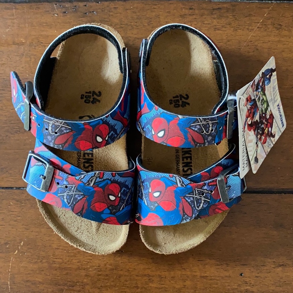 Toddler Spider-Man Birkenstocks